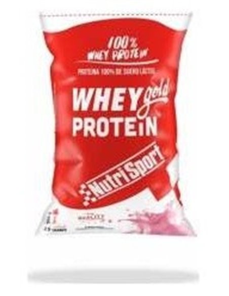 Whey Gold Protein Fresa Bolsa 500Gr. de Nutrisport