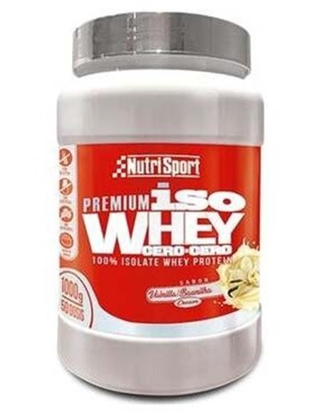 Iso Whey Cero Cero Vainilla 1Kg. de Nutrisport
