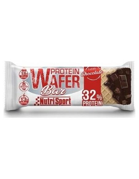 Protein Wafer Barritas Chocolate 15Ud de Nutrisport