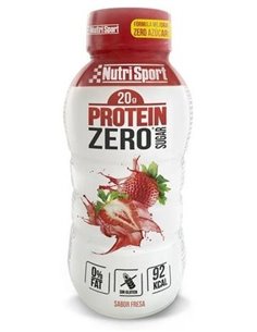 Protein Zero Batido Fresa 12X330Ml. de Nutrisport