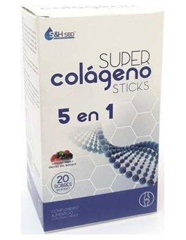 Super Colageno 5 En 1 20Sticks de Science & Health Sbd