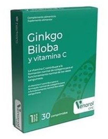 Venarol Ginkgo Biloba+Vit. C 30Comp. de Herbora