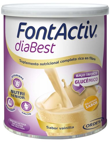Fontactiv Diabest Vainilla 400Gr. de Fontactive Otc