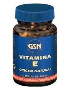 Vitamina E 40 Perlas de GSN