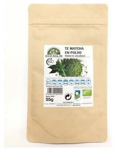 Te Matcha En Polvo 55Gr. Eco de Eco Salim