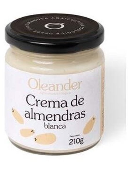 Crema De Almendra Blanca Repelada 210Gr. Bio Vegan de Oleander