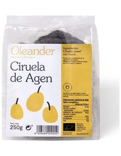 Ciruela De Agen Con Hueso 250Gr. Bio de Oleander