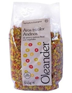 Aros Tricolor Andinos Arroz-Quinoa 500Gr. de Oleander