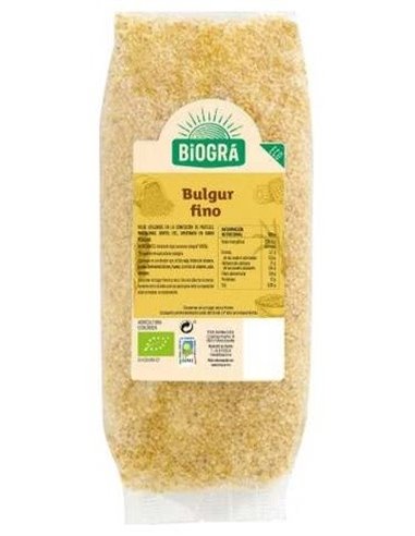 Bulgur Fino 500Gr. Bio de Biogra