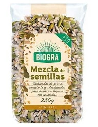 Mezcla De Semillas 250Gr. Bio de Biogra