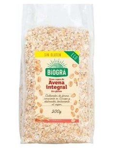 Copos De Avena Finos Integrales S/Gluten 500 Gr de Biográ (S