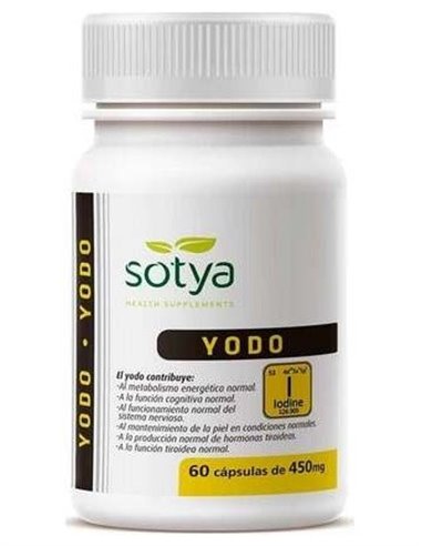 Yodo 450Mg 60 Capsulas de Sotya