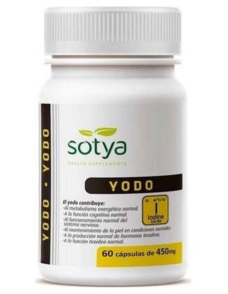 Yodo 450Mg 60 Capsulas de Sotya