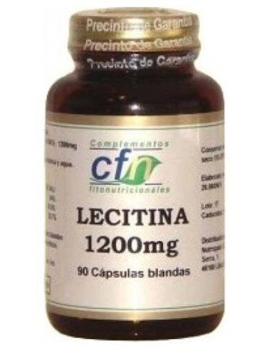 Lecitina 1200Mg. 90Perlas de Cfn