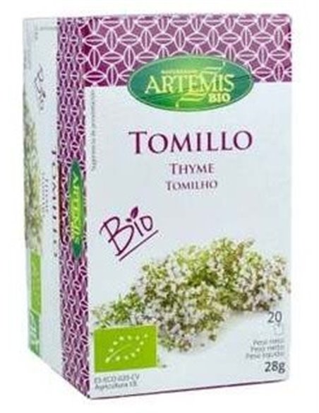 Tomillo Infusion 20Bolsitas Bio de Artemis Bio