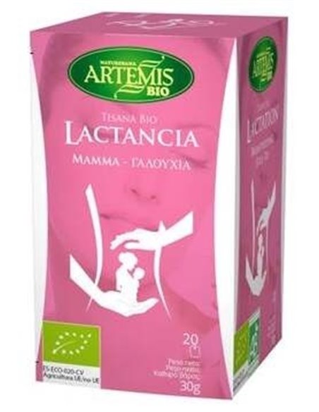 Lactancia Tisana 20Bolsitas. Bio de Artemis Bio