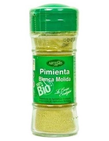 Pimienta Blanca Molida Especia 40 Gr Bio de Artemis Bio