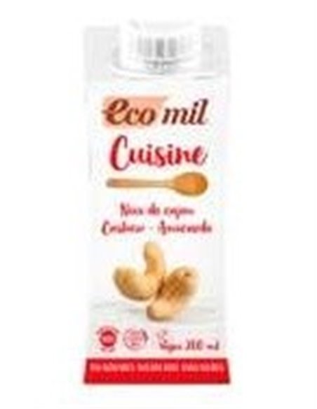 Ecomil Cuisine  Anacardo Cocina 200Ml. Bio de Almond