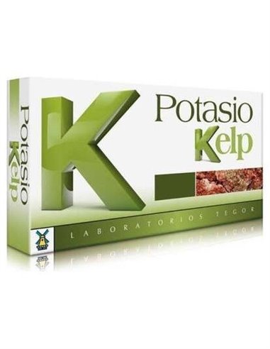 Potasio Kelp 40 Capsulas de Tegor