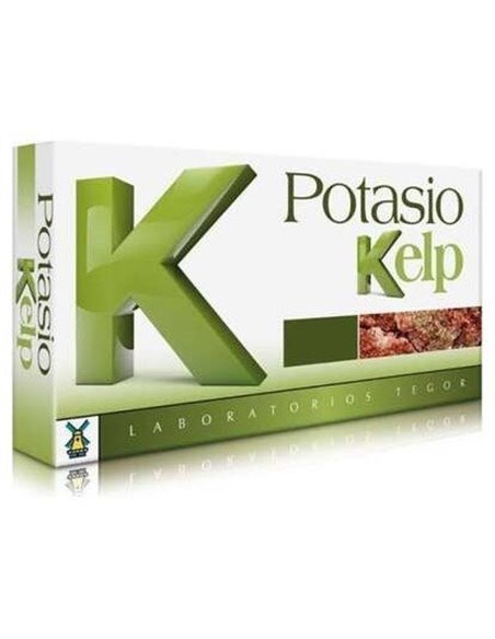 Potasio Kelp 40 Capsulas de Tegor