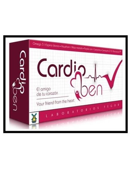 Cardioben 60 Capsulas de Tegor