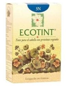 Castaño Oscuro Tinte Para Cabello de Ecotint