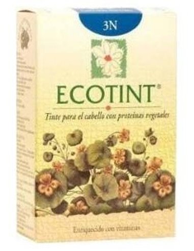 Castaño Oscuro Tinte Para Cabello de Ecotint