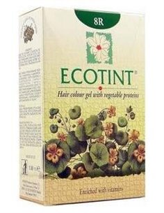 Rubio Claro Cobrizo Tinte Para Cabello de Ecotint