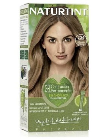Naturtint Biobased 7.34 Avellana Luminoso de Naturtint