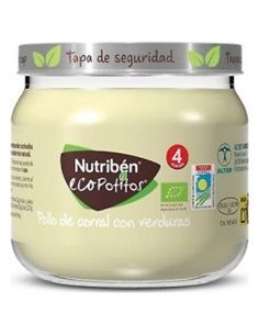Nutriben Eco Potito Inicio Verduras-Pollo 120Gr de Nutriben