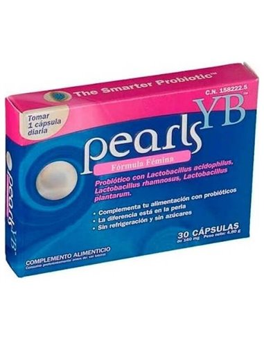 Pearls Yb Cuidado Intimo 30 Cápsulas  D.H.U.