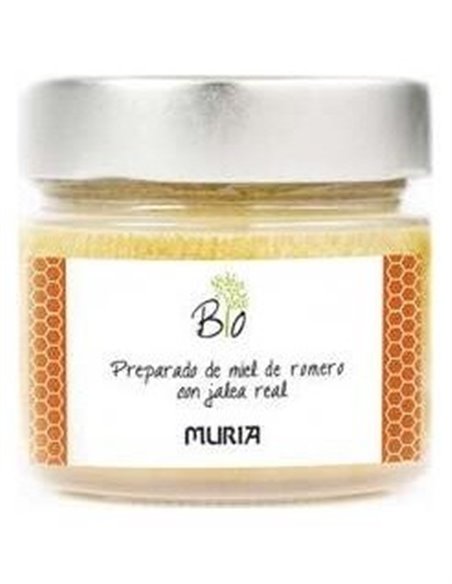 Miel De Romero Cruda Con Jalea Real 250Gr. Bio de Muria