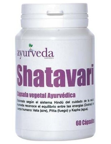 Shatavari 60 Cápsulas  Ayurveda Autentico