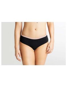 Braguita Menstrual Negra/Rosa Flujo Moderado 0/Xxs de Cocoro