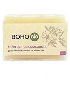 R.Mosqueta Camomila Almendras Jabon Pastilla 100Gr de Boho
