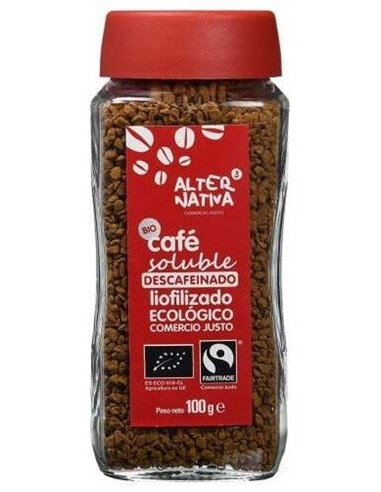 Cafe Descafeinado Soluble 100Gr. Eco de Alternativa 3