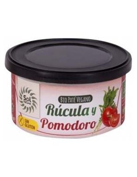 Paté Rúcula Y Pomodoro Bio 125 g  de Solnatural