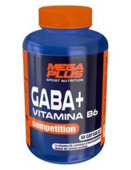 Gaba + Vit. B6 Competition 60Cap. de Mega Plus