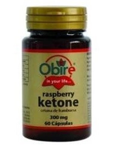 Cetona De Frambuesa 300Mg. 60Cap. de Obire