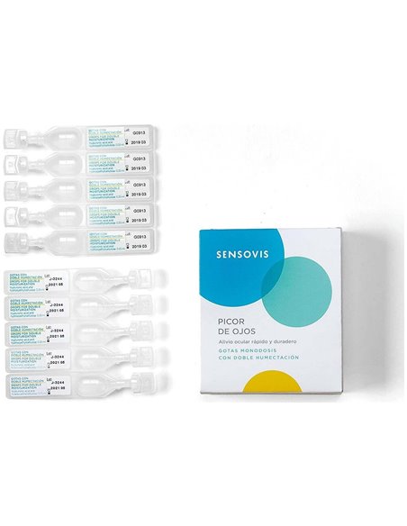 Sensovis Gotas Doble Humectacion Picor Ojos 10Mono de Sensovis
