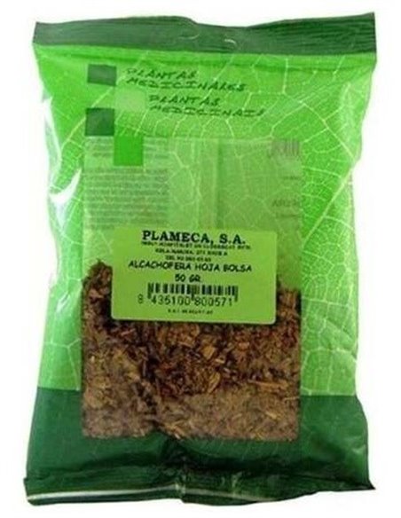 Alcachofera Hojas Trituradas Bolsa 50Gr. de Plameca