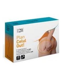 Plan Celul Out! 30 Cápsulas Vegetales de Plameca