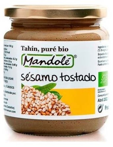 Pure De Sesamo Tostado 675Gr. Bio de Mandole