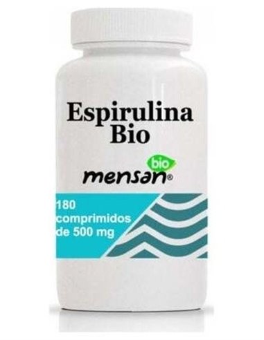 Espirulina 500Mg 180Comp.Bio de Mensan