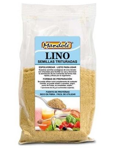 Semillas De Lino Triturado 175Gr. Bio de Mandole