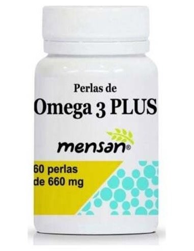 Omega 3 Plus +Dha 600Mg 60Perlas. de Mensan