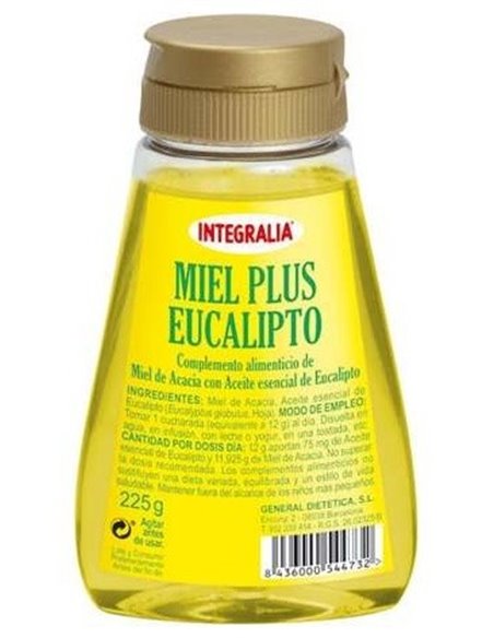 Miel Plus Eucalipto 225 G de Integralia.