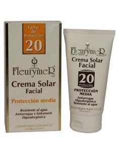 Crema Solar Facial Spf-20  Tubo de Fleurymer
