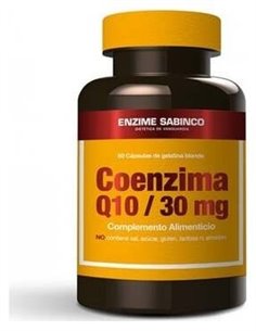 Coenzima Q10 30Mg. 60Perlas de Enzime - Sabinco