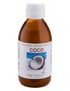 Aceite De Coco Puro 200 Mililitros Ayurveda Autentico